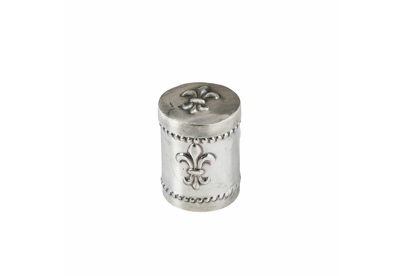 Mirabeau Kerzenständer Kerzenanspitzer Fleur De Lys antiksilber, none – Bild 2 von 5