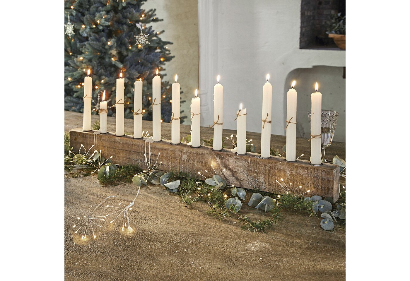 Mirabeau Kerzenständer Kerzenständer Nicky braun, none – Bild 3 von 5