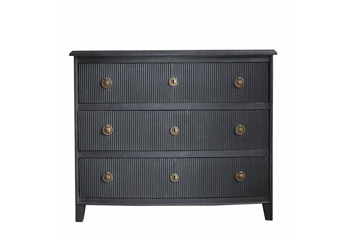 Mirabeau Kommode Kommode Boissiére antikschwarz – Bild 3 von 5