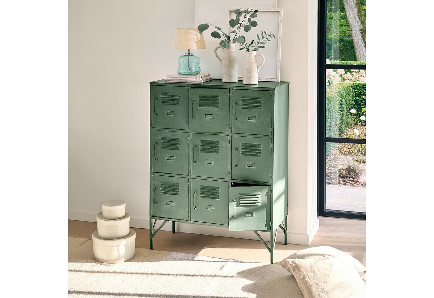 Mirabeau Kommode Kommode Urillac antikgrün – Bild 4 von 5