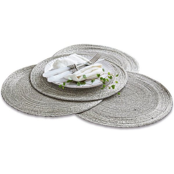 Mirabeau Platzset Platzset 4er Set Barningham silber, none