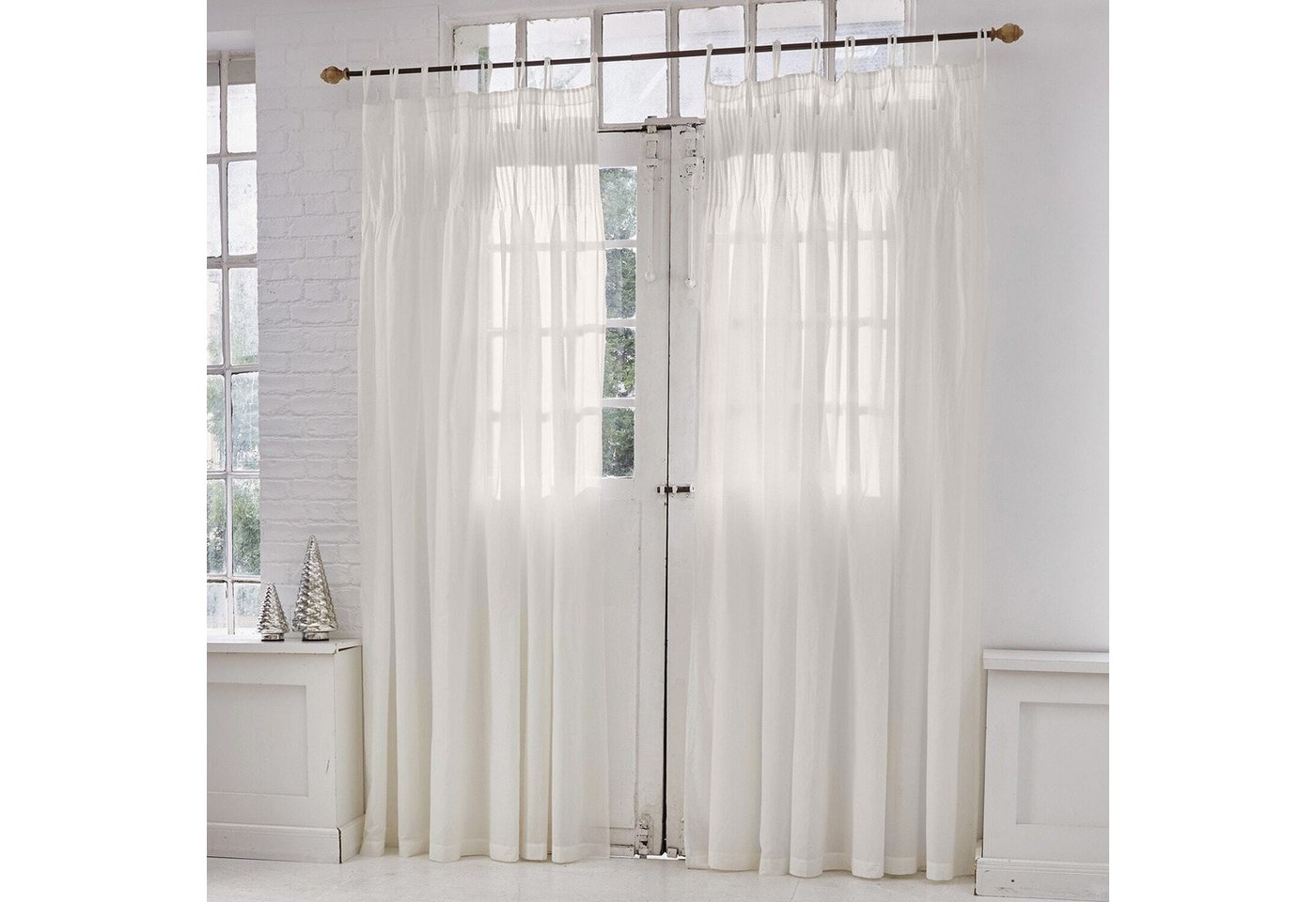 Mirabeau Vorhang Gardine Martillac weiß, none – Bild 2 von 5
