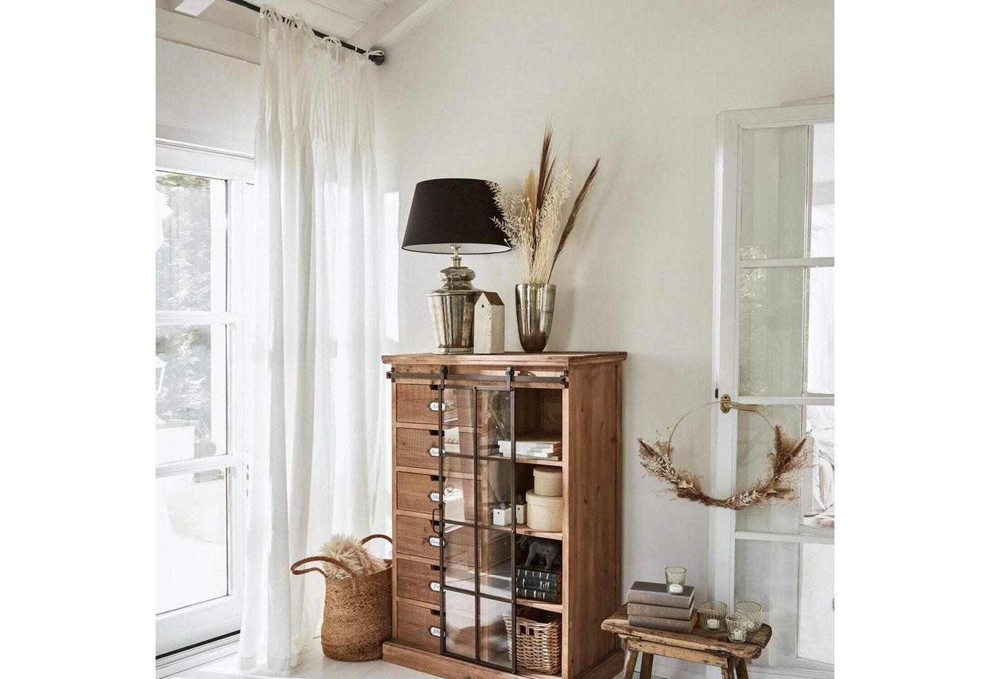 Mirabeau Vorhang Gardine Martillac weiß, none – Bild 3 von 5