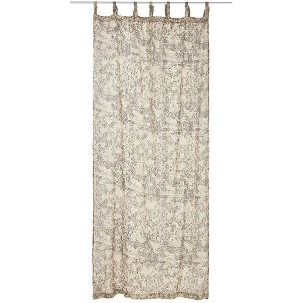 Mirabeau Vorhang Gardine Mirette beige/grau, none