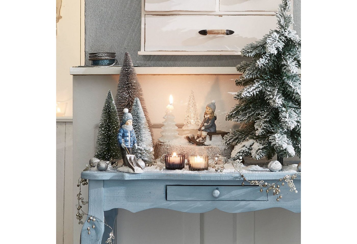 Mirabeau Weihnachtsfigur Figur 2er Set Arue bunt (2er Set, 2er Set), none – Bild 3 von 5
