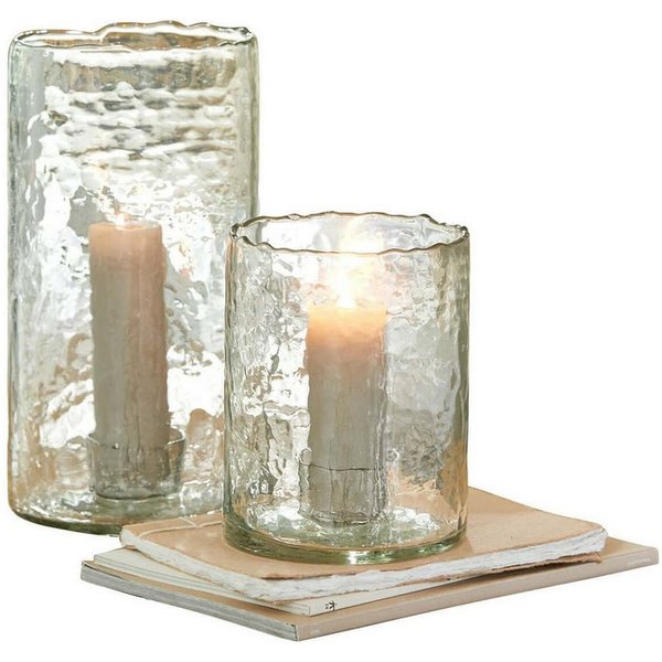 Mirabeau Windlicht Windlicht 2er Set Querlay klar (2er Set, 2er Set), none