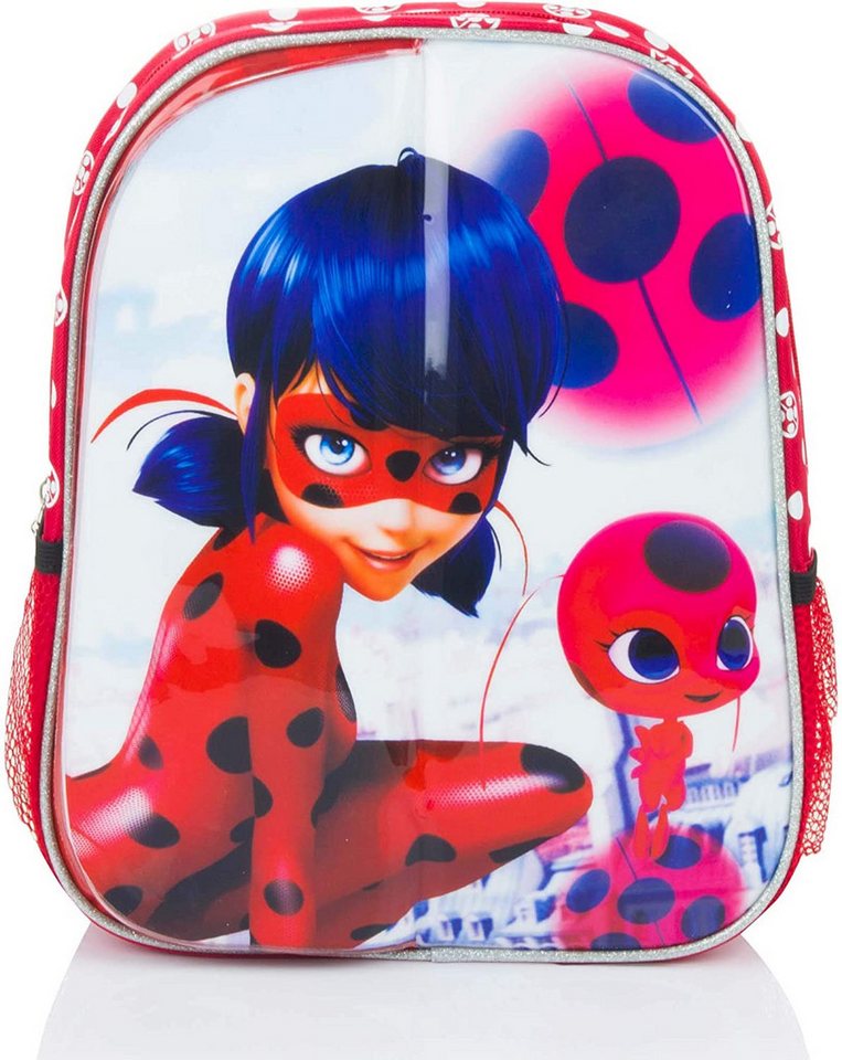Miraculous - Ladybug Kinderrucksack Miraculous Mädchen Rucksack Kita, Schule, Ladybug, Ladybug Mädchenrucksack Kindergarten Schule – Bild 2 von 5