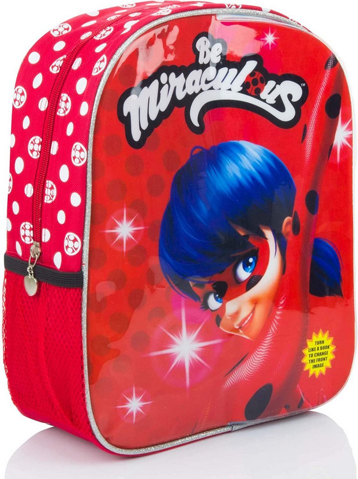 Miraculous - Ladybug Kinderrucksack Miraculous Mädchen Rucksack Kita, Schule, Ladybug, Ladybug Mädchenrucksack Kindergarten Schule – Bild 5 von 5