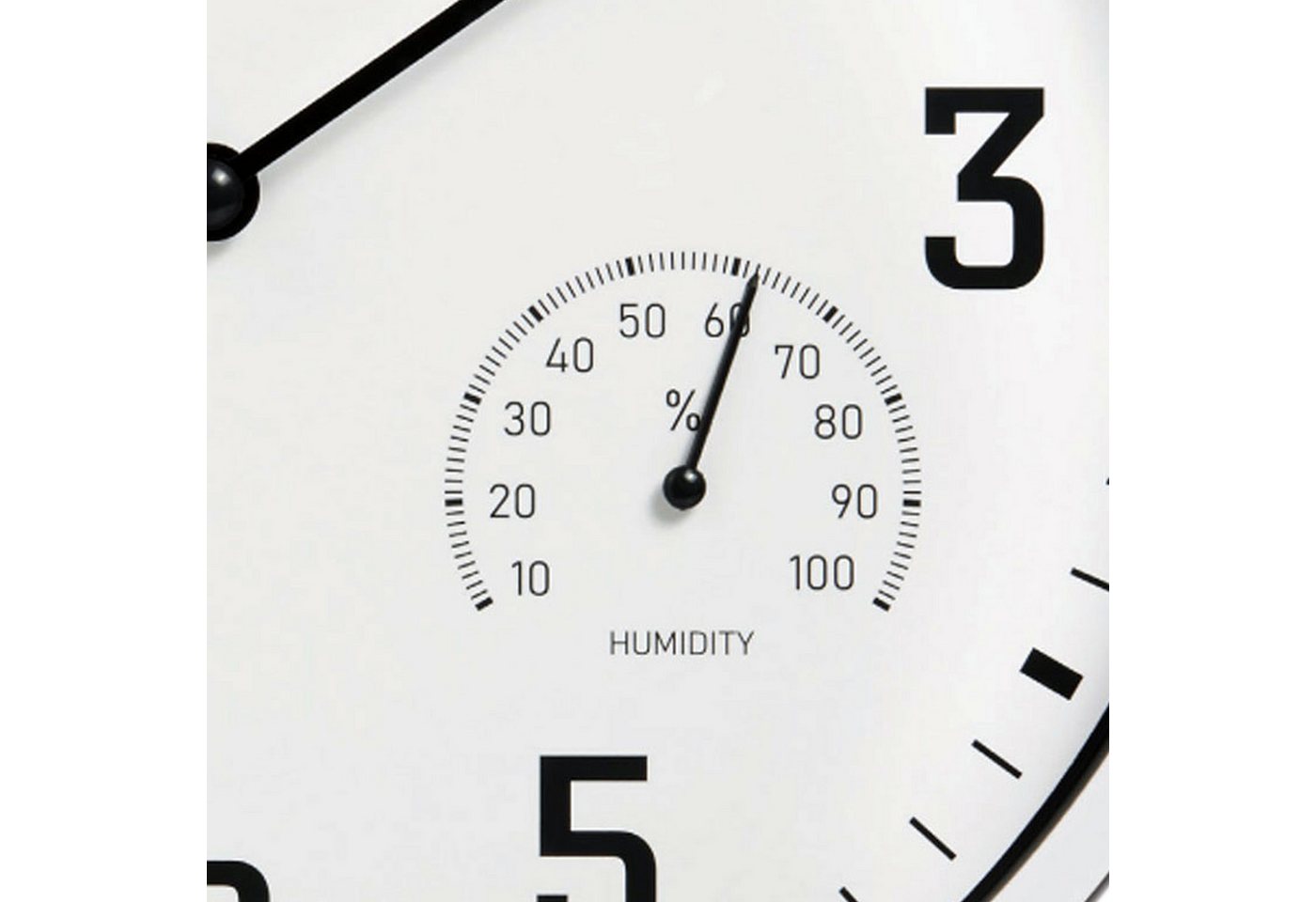 Miraval Wanduhr Wanduhr Thermometer Hygrometer – Bild 2 von 4