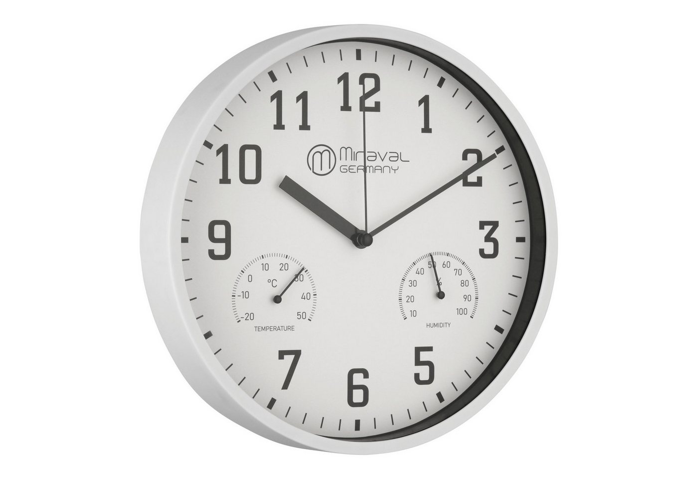 Miraval Wanduhr Wanduhr Thermometer Hygrometer – Bild 4 von 4