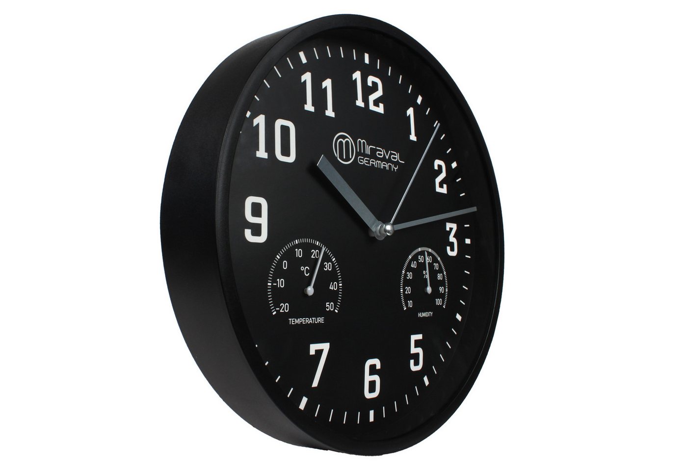 Miraval Wanduhr Wanduhr Thermometer Hygrometer – Bild 2 von 4