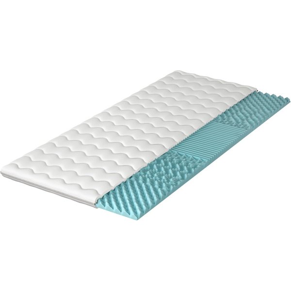 MIRJAN24, Topper Profil, 5 cm hoch, Schaumstoff, (Profilschaum), H2, Beidseitig verwendbar