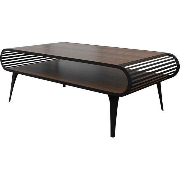 MIRJAN24 Couchtisch Aristo (mit Einlegeboden), 120x60x44 cm