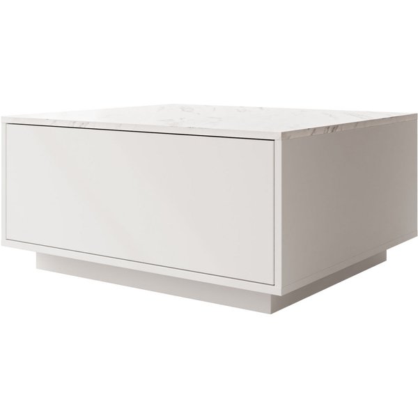 MIRJAN24 Couchtisch Bavro (mit Klappe), 80x70x39 cm, Gasdruckfeder