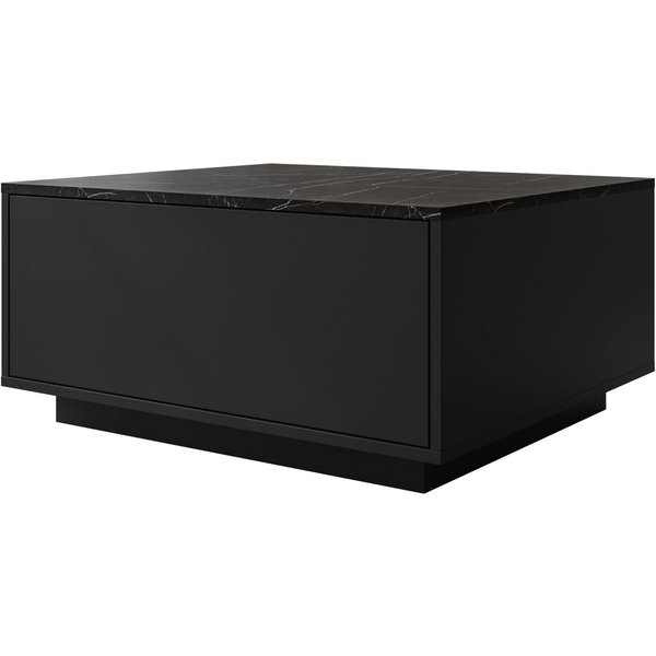 MIRJAN24 Couchtisch Bavro (mit Klappe), 80x70x39 cm, Gasdruckfeder
