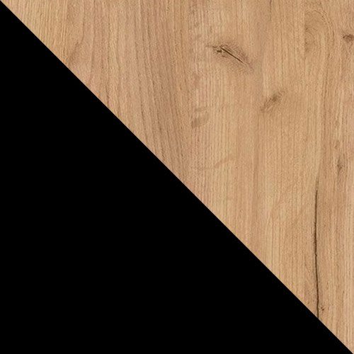 MIRJAN24 Couchtisch Roenni Oval (mit Regal), Beine und Seiten aus Stahl, 100x50x44 cm – Bild 4 von 4