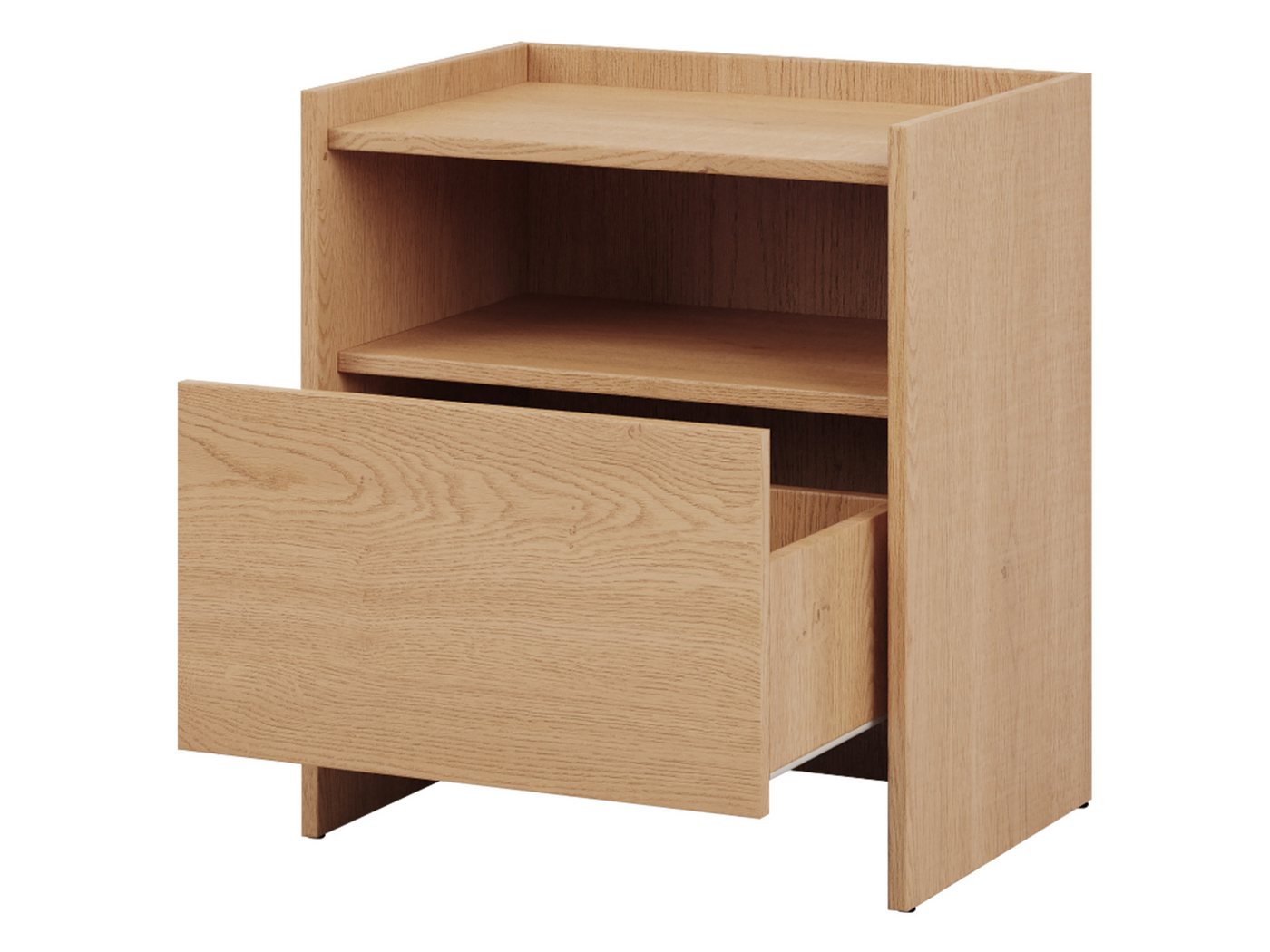 MIRJAN24 Nachttisch Japandi (mit Schublade), 53x38x60 cm – Bild 3 von 5