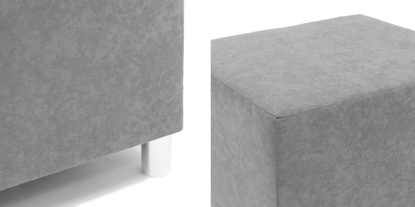 MIRJAN24 Polsterhocker Dover, 65x56x42 cm – Bild 3 von 5
