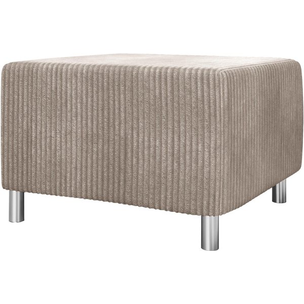 MIRJAN24 Polsterhocker Dover Cord, 65x56x42 cm