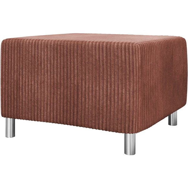 MIRJAN24 Polsterhocker Dover Cord, 65x56x42 cm