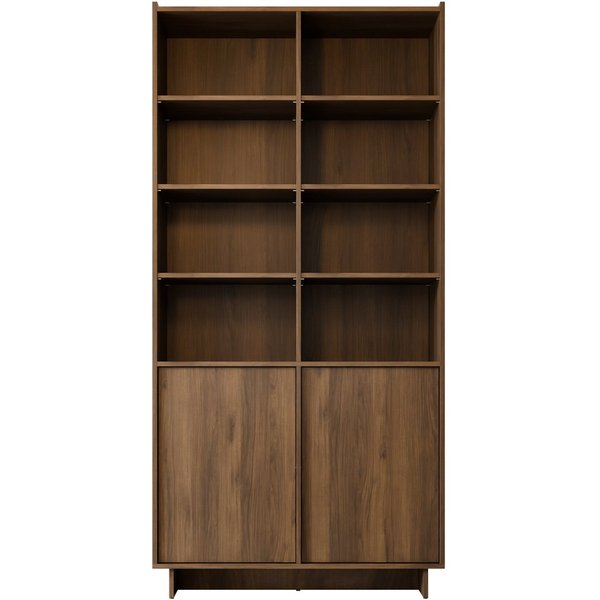 MIRJAN24 Regal Yasumi R98, mit zwei Drehtüren, Griffloses Öffnungssystem, 98x39x201 cm