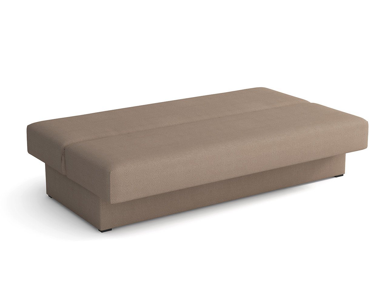 MIRJAN24 Schlafsofa Adela Mini Cord, mit Schlaffunktion und Bettkasten, Aufklappbar, Bonellfeder – Bild 3 von 5