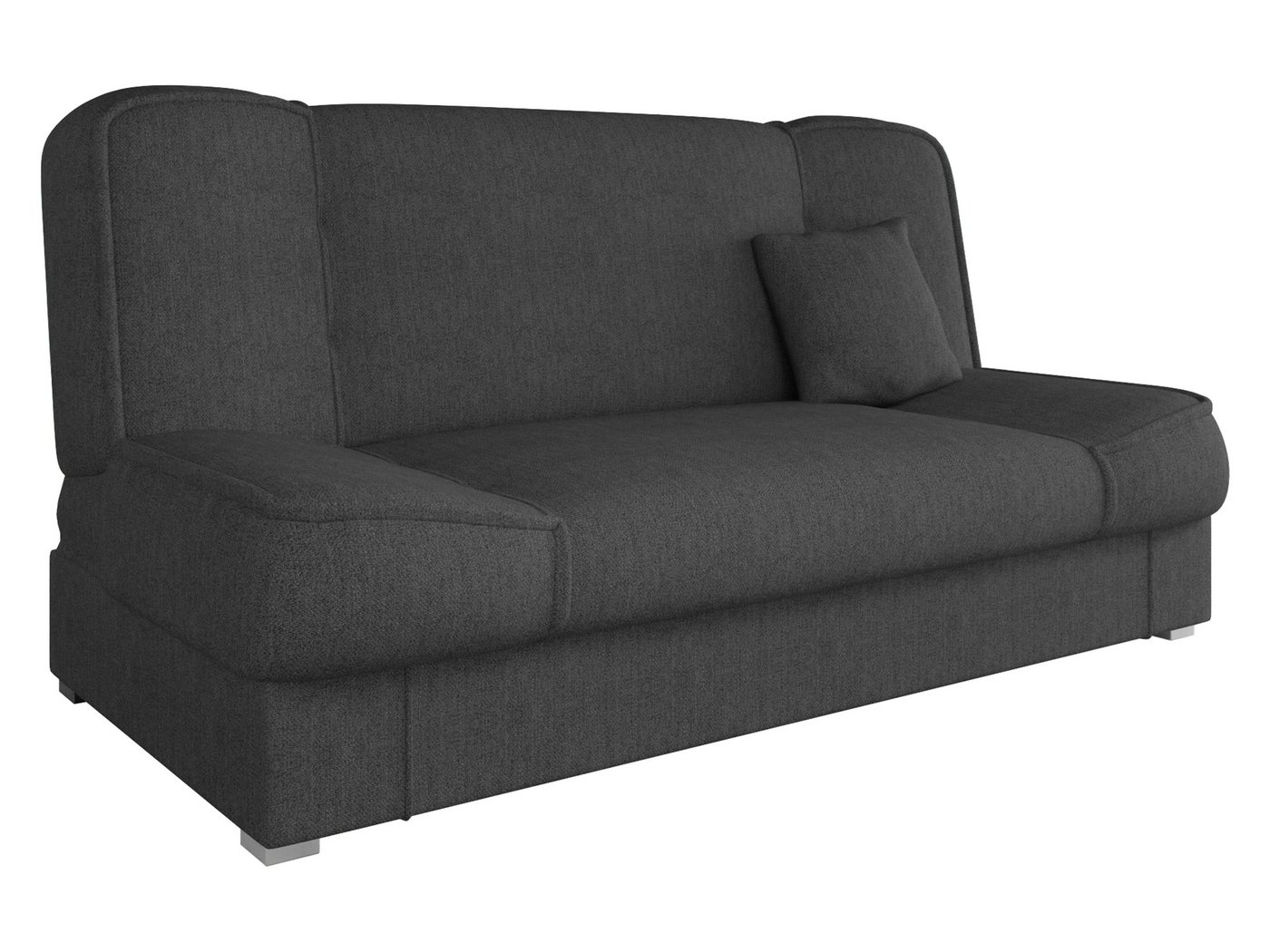 MIRJAN24 Schlafsofa Gabi, mit Bettkasten und Schlaffunktion, Wellenfeder, 175x80x80 cm – Bild 2 von 5