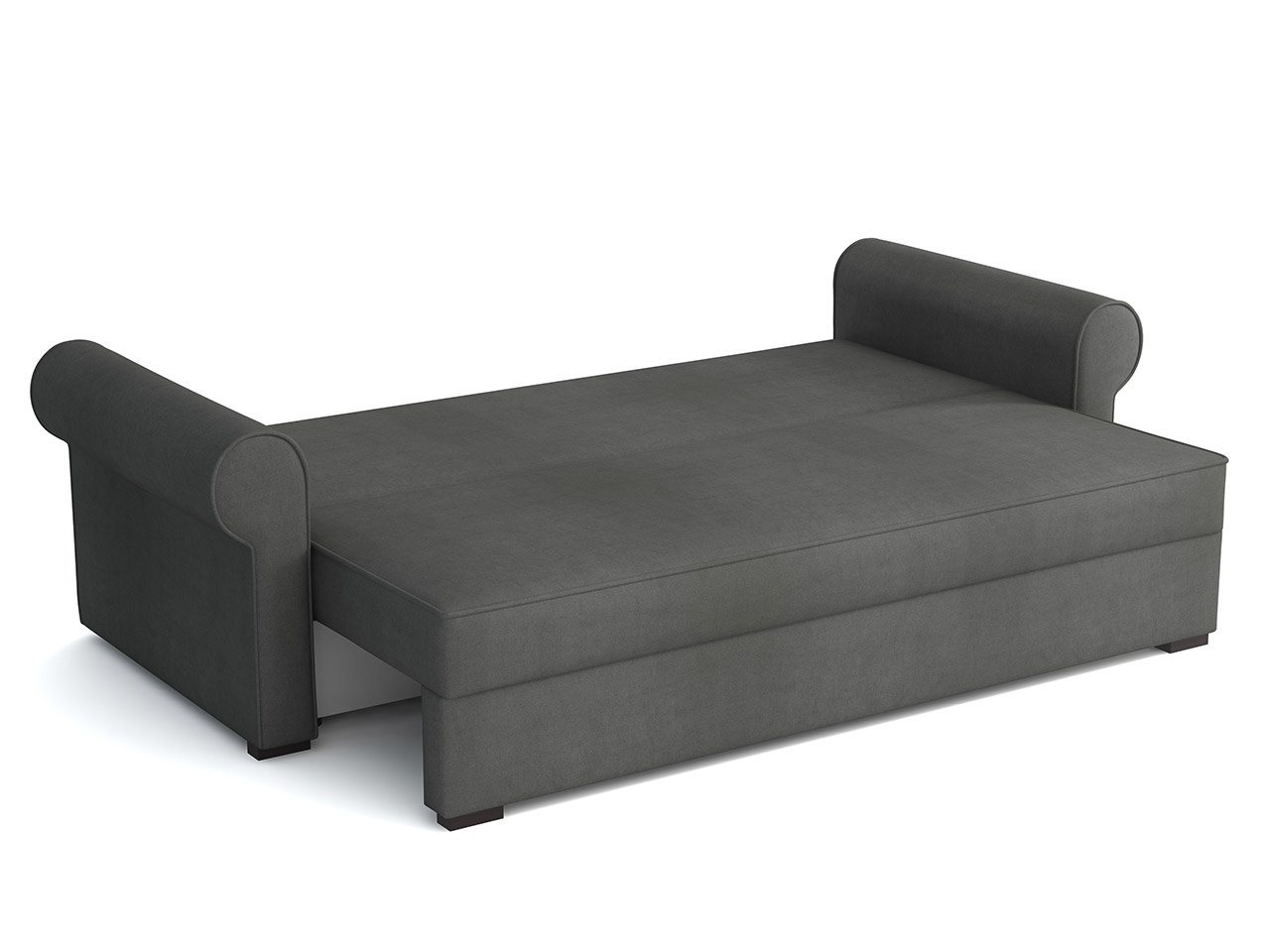 MIRJAN24 Schlafsofa Olimpia Cord, mit Schlaffunktion und Bettkasten, Freistehendes Sofa, 3 Sitzer, Kissen Set – Bild 3 von 5