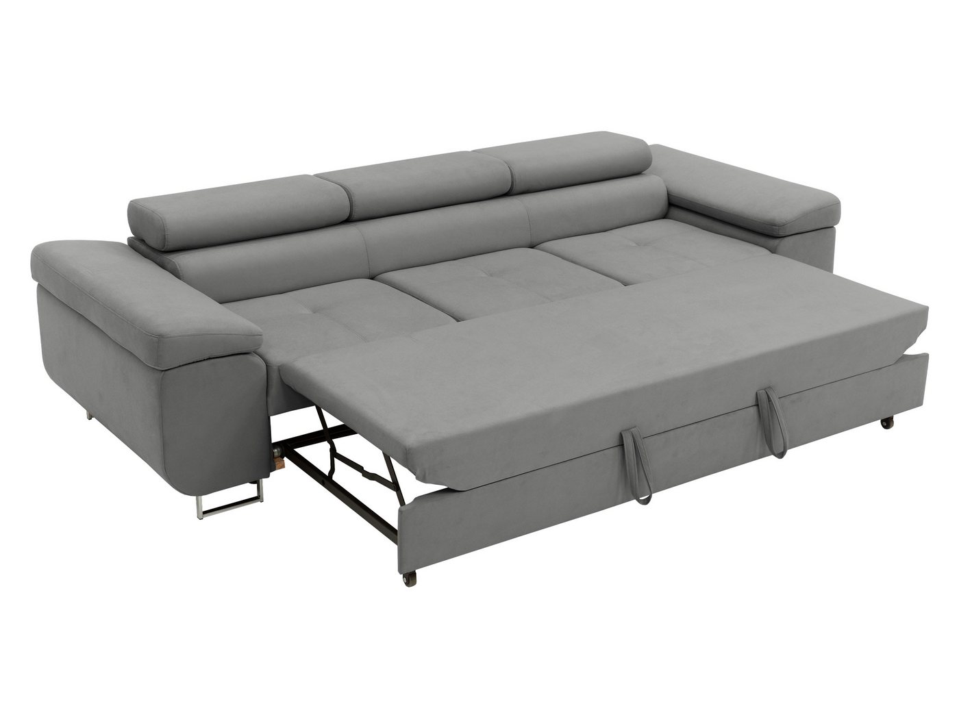 MIRJAN24 Schlafsofa Torezio 3 Bis, mit Schlaffunktion, Einstellbare Kopfstützen, 263x102x70-90 cm – Bild 3 von 5