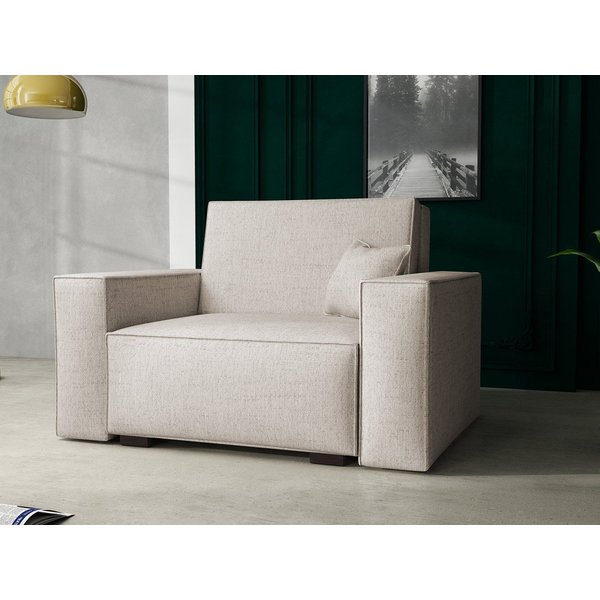 MIRJAN24 Schlafsofa Viva Duo I, mit Bettkasten und Schlaffunktion, inkl. Kissen, Holzfüße, Wellenfeder
