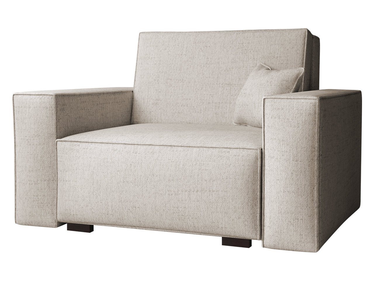 MIRJAN24 Schlafsofa Viva Duo I, mit Bettkasten und Schlaffunktion, inkl. Kissen, Holzfüße, Wellenfeder – Bild 2 von 5