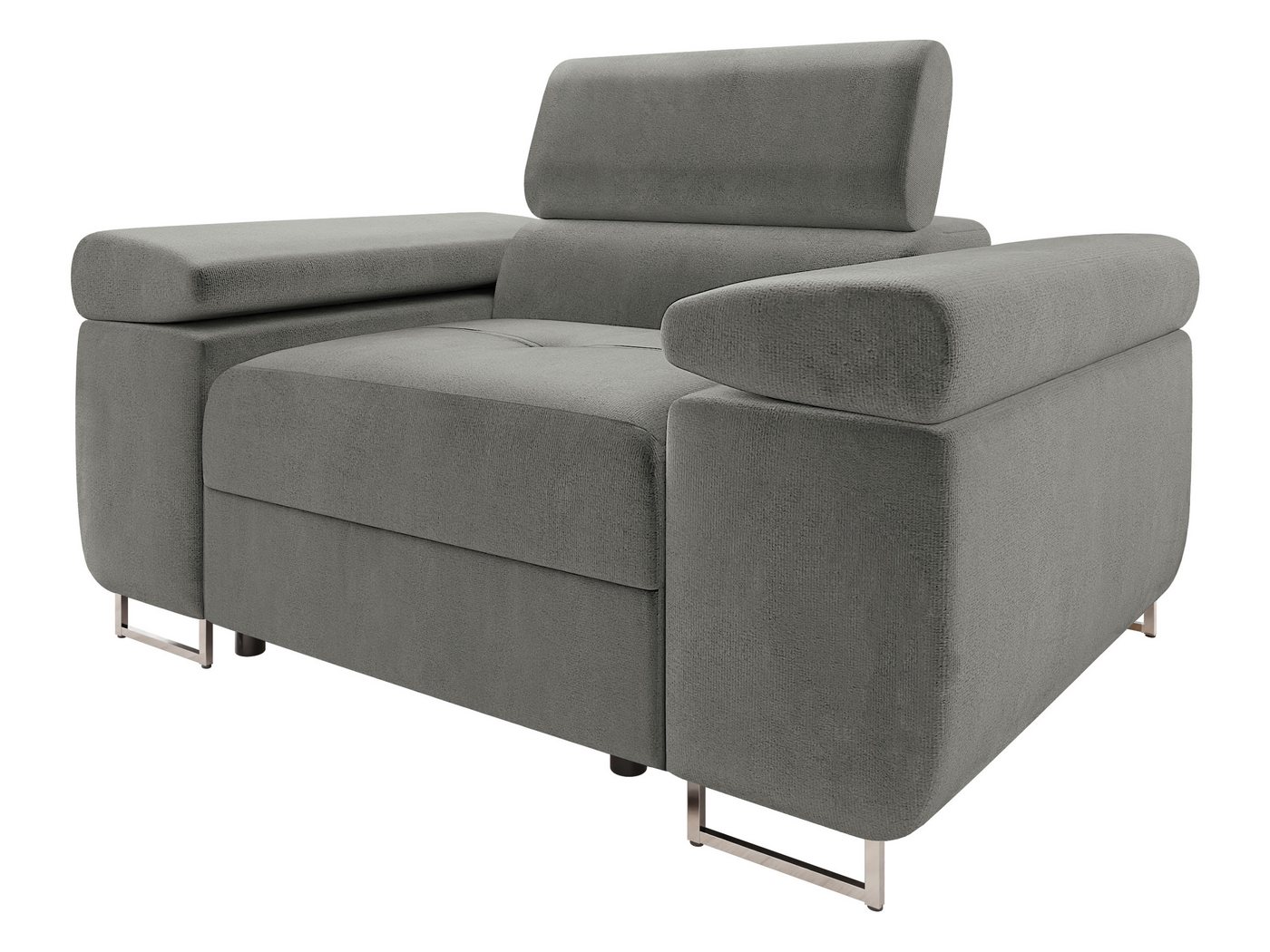 MIRJAN24 Sessel Torezio, Einstellbare Kopfstützen, 134x102x70-90 cm – Bild 2 von 5