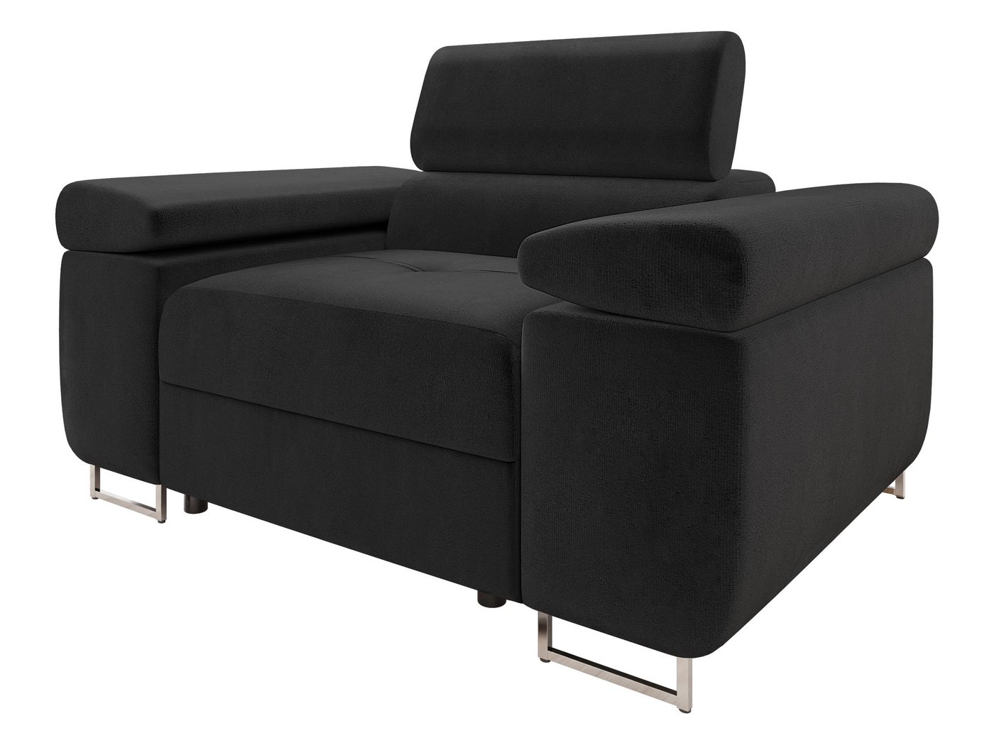 MIRJAN24 Sessel Torezio, Einstellbare Kopfstützen, 134x102x70-90 cm – Bild 2 von 5