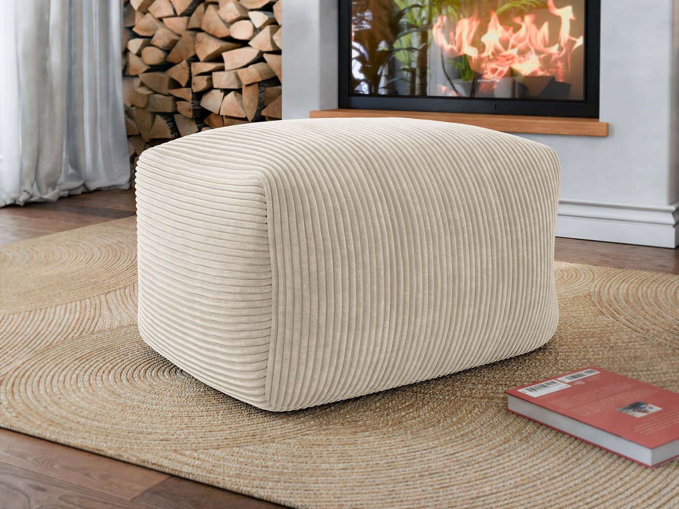 MIRJAN24 Sitzsack Easy Cord, Gefüllt mit Regranulat, 60x70x40 cm – Bild 2 von 4