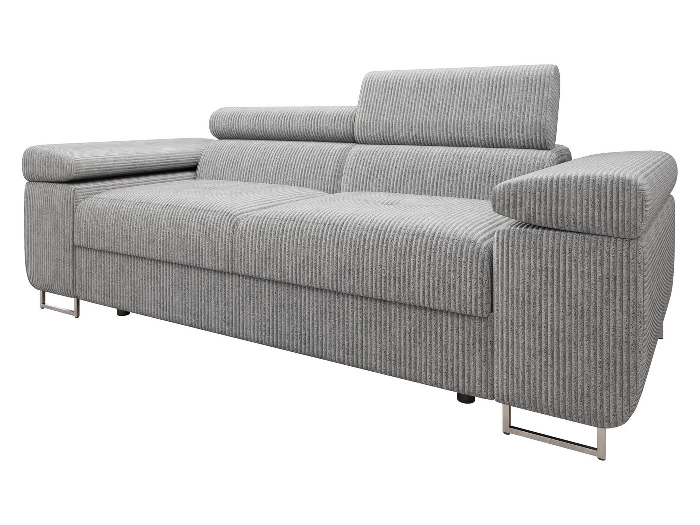 MIRJAN24 Sofa Torezio 2 Cord, Einstellbare Kopfstützen, 198x102x70-90 cm – Bild 2 von 5