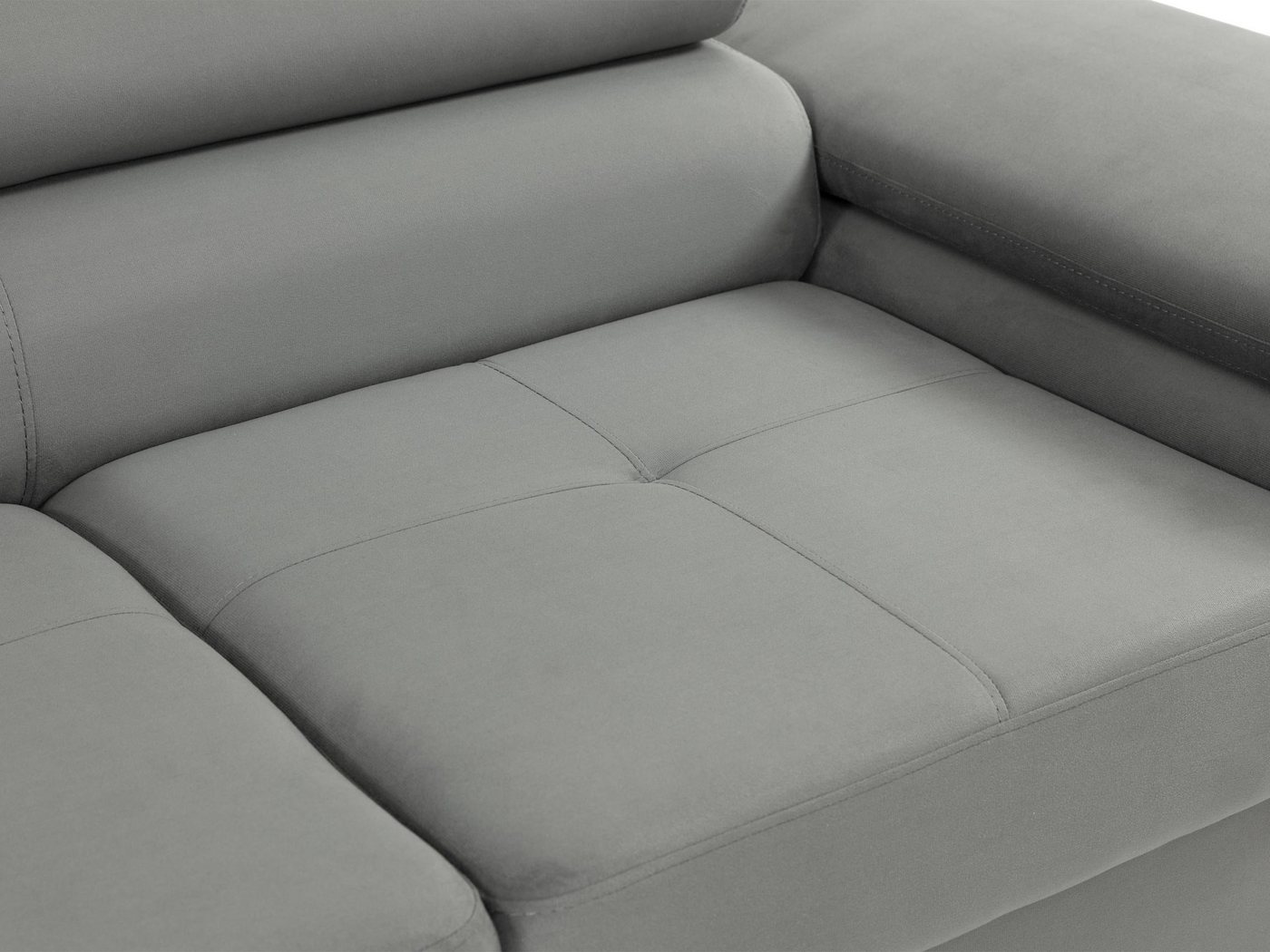 MIRJAN24 Sofa Torezio 2 Cord, Einstellbare Kopfstützen, 198x102x70-90 cm – Bild 5 von 5