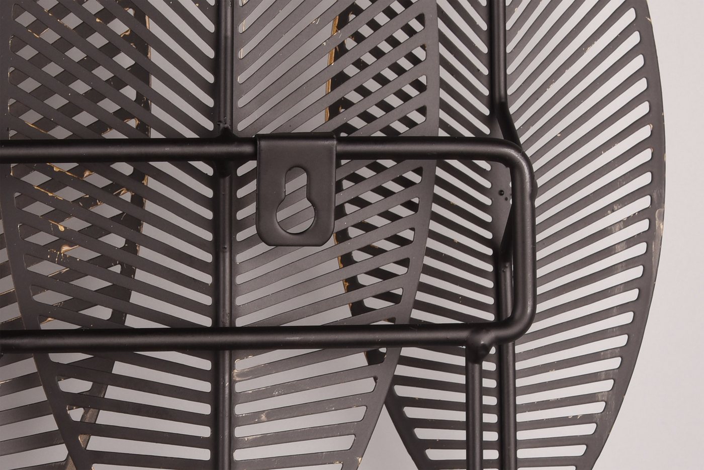 MIRRORS AND MORE Wandgarderobe Alma (1 St), Blatt-Design mit 5 Haken aus Metall – Bild 5 von 5
