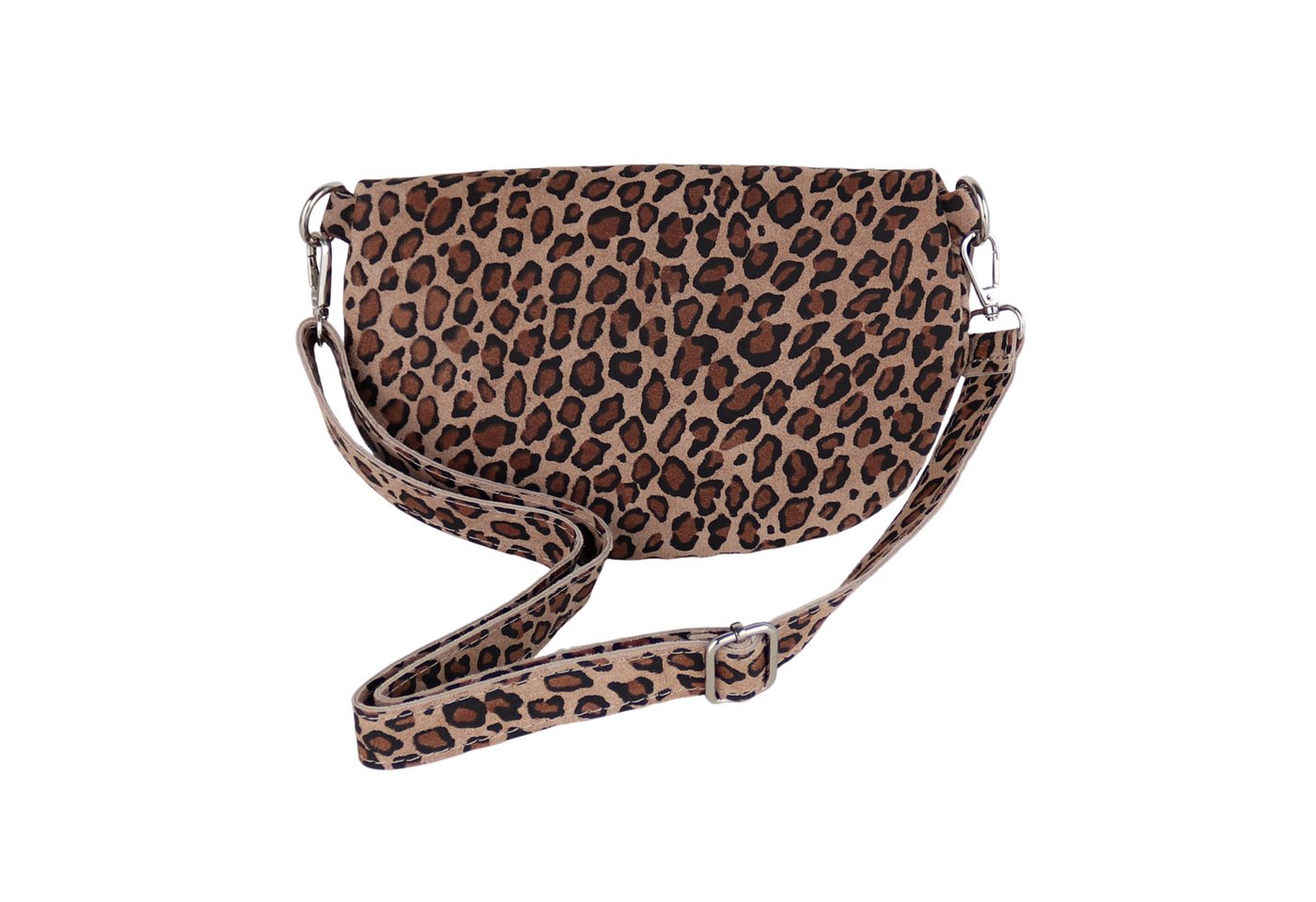 MIRROSI Bauchtasche Damen, Echtleder, Leder, Made in Italy, Umhängetasche, Brusttasche, (Schultertasche für jeden Anlass (1 Tasche & 1 Gurt), 3 Größen auswählba – Bild 3 von 5