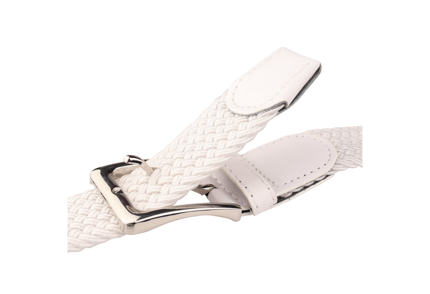MIRROSI Flechtgürtel Elastischer Stoffgürtel Flechtgürtel für Damen und Herren (3,5CM Breit, Atemungsaktiv, Super Weich) Geflochtener Stretchgürtel Dehnbarer Gü – Bild 3 von 5