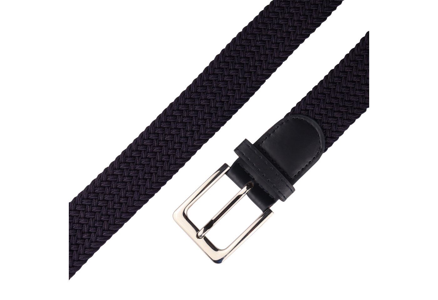 MIRROSI Flechtgürtel Elastischer Stoffgürtel Flechtgürtel für Damen und Herren (3,5CM Breit, Atemungsaktiv, Super Weich) Geflochtener Stretchgürtel Dehnbarer Gü – Bild 4 von 5