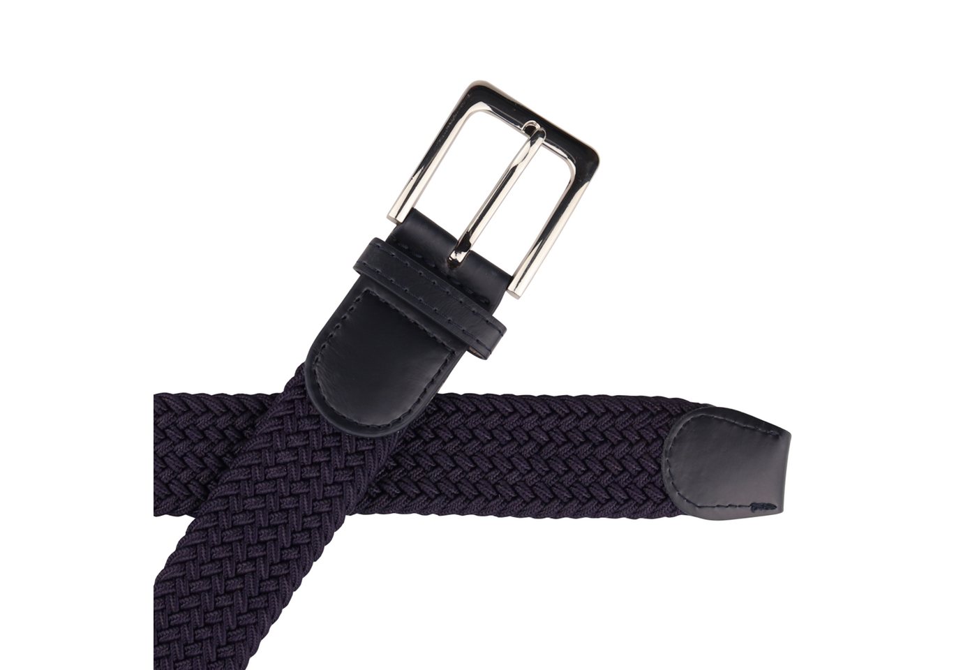 MIRROSI Flechtgürtel Elastischer Stoffgürtel Flechtgürtel für Damen und Herren (3,5CM Breit, Atemungsaktiv, Super Weich) Geflochtener Stretchgürtel Dehnbarer Gü – Bild 5 von 5