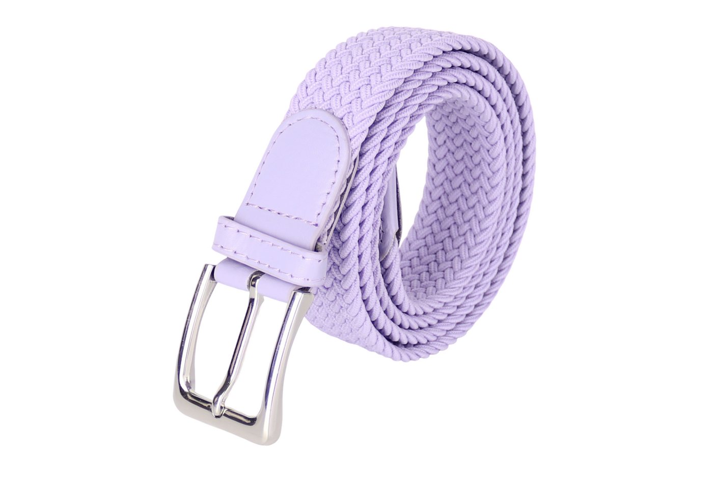 MIRROSI Flechtgürtel Elastischer Stoffgürtel Flechtgürtel für Damen und Herren (3,5CM Breit, Atemungsaktiv, Super Weich) Geflochtener Stretchgürtel Dehnbarer Gü – Bild 2 von 2