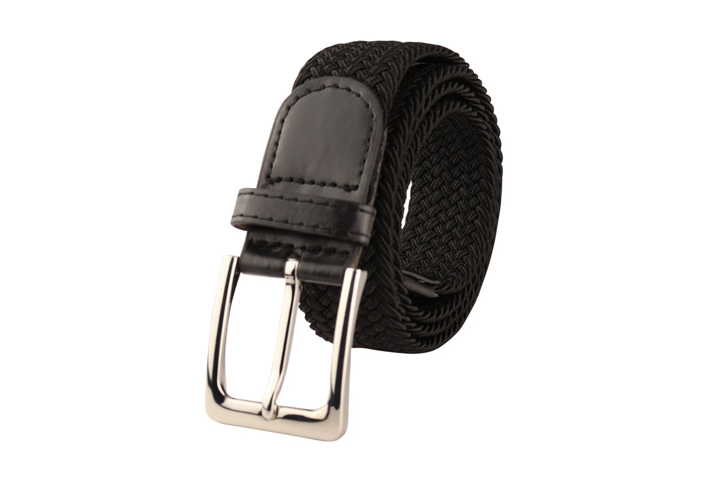 MIRROSI Flechtgürtel Elastischer Stoffgürtel Flechtgürtel für Damen und Herren (3,5CM Breit, Atemungsaktiv, Super Weich) Geflochtener Stretchgürtel Dehnbarer Gü – Bild 2 von 5