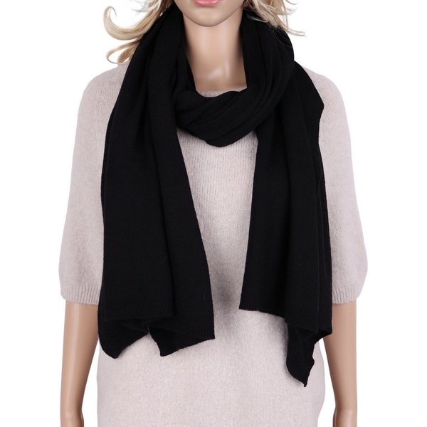 MIRROSI Kaschmirschal Damen Strickschal, Made in Italy 5% Kaschmir, Damen Langes Halstuch ideal für Herbst und Winter ca. 200x60cm