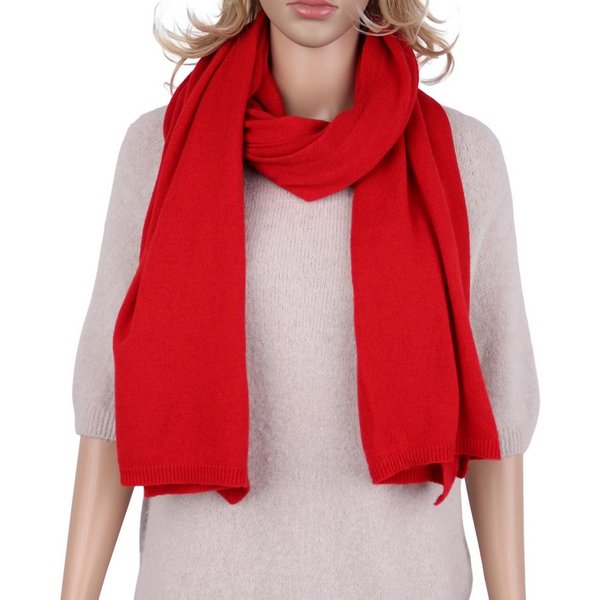 MIRROSI Kaschmirschal Damen Strickschal, Made in Italy 5% Kaschmir, Damen Langes Halstuch ideal für Herbst und Winter ca. 200x60cm