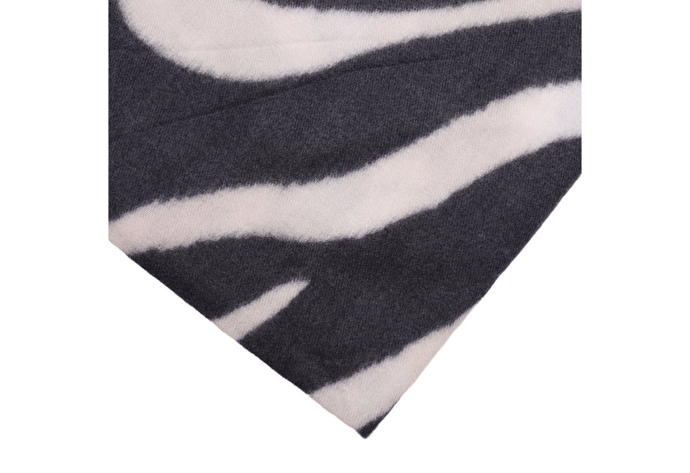 MIRROSI Loop Damen Loopschal, etwas dickerer Stoff, mit Zebramuster, (ca.160x40cm, zweimal um den Hals wickelbar, Neue Kollektion Herbst/Winter 2026), superweic – Bild 3 von 5