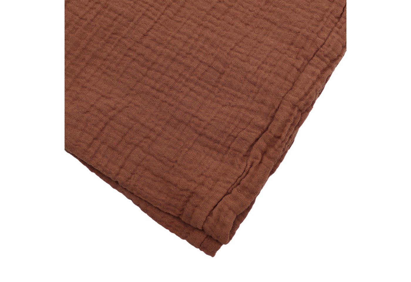 MIRROSI Loop Damen Schal aus Musellin, Made in Italy 70x20cm, Uni, Schlauchschal, (Zweimal um den Hals wickelbar, ca. 70x20cm), Damen Halstuch ideal für Frühlin – Bild 3 von 5