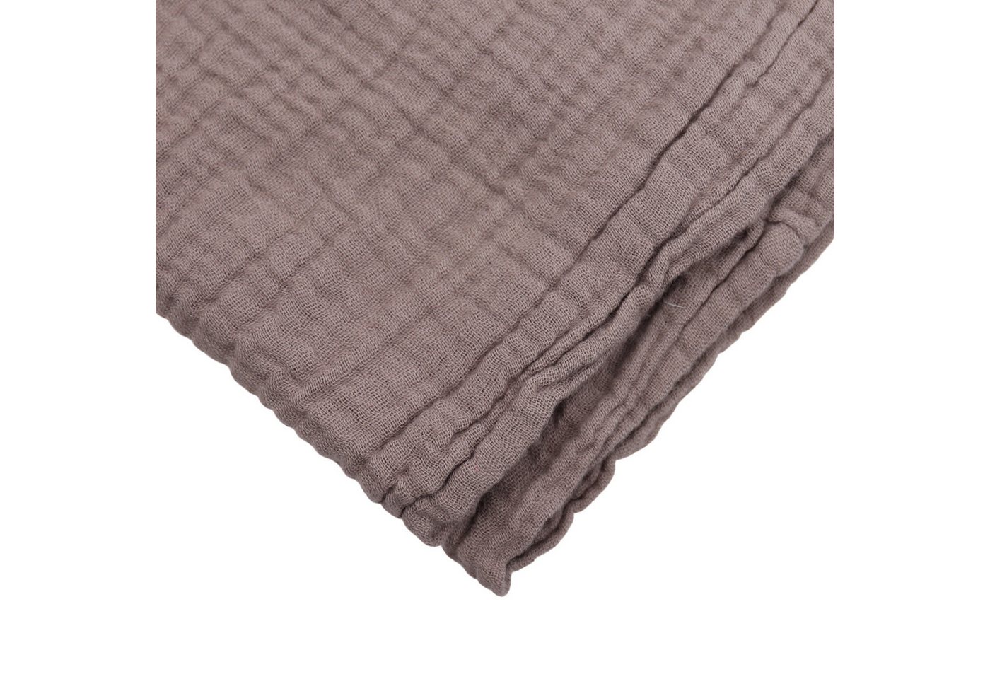 MIRROSI Loop Damen Schal aus Musellin, Made in Italy 70x20cm, Uni, Schlauchschal, (Zweimal um den Hals wickelbar, ca. 70x20cm), Damen Halstuch ideal für Frühlin – Bild 3 von 5