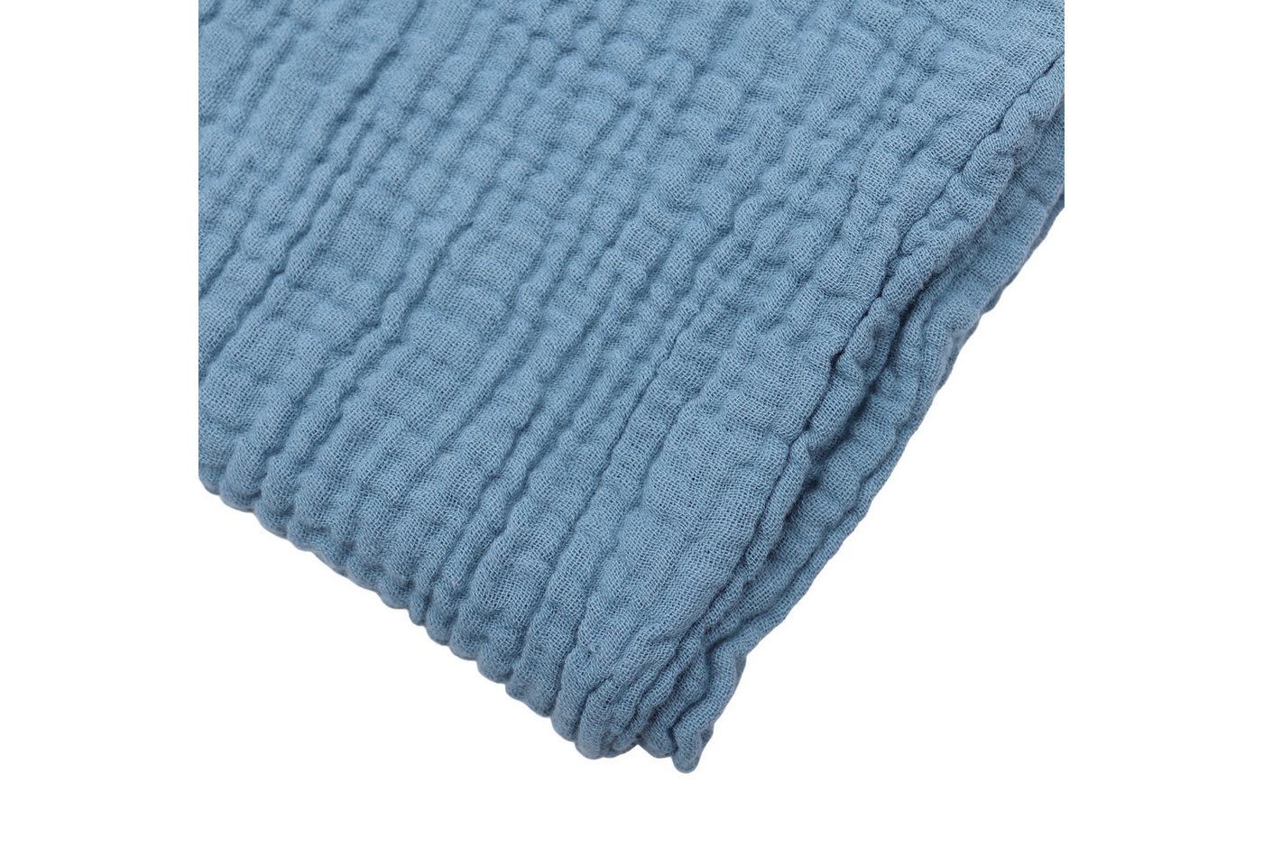 MIRROSI Loop Damen Schal aus Musellin, Made in Italy 70x20cm, Uni, Schlauchschal, (Zweimal um den Hals wickelbar, ca. 70x20cm), Damen Halstuch ideal für Frühlin – Bild 3 von 5