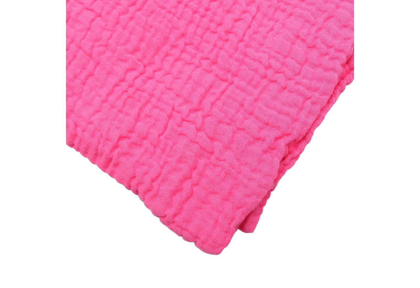 MIRROSI Loop Damen Schal aus Musellin, Made in Italy 70x20cm, Uni, Schlauchschal, (Zweimal um den Hals wickelbar, ca. 70x20cm), Damen Halstuch ideal für Frühlin – Bild 3 von 5